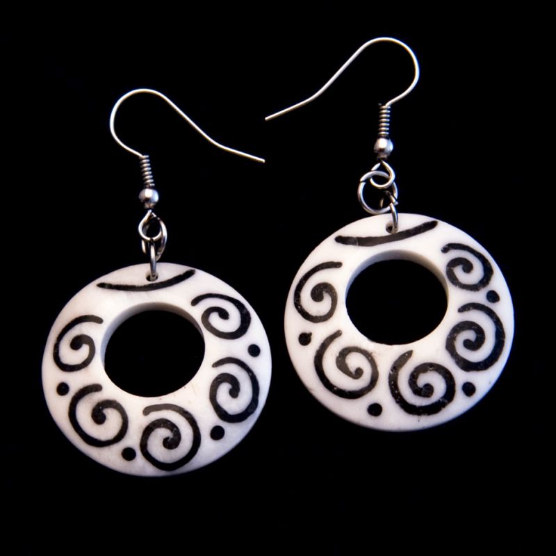 Earrings Cycle of Spirals Indonesia