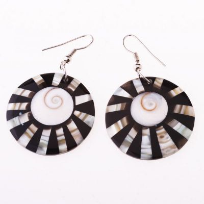 Shell earrings Day Seduced by Night