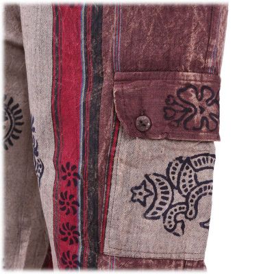 Men's ethnic trousers Gambar Brown Nepal