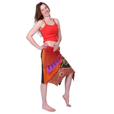 Embroidered tipped skirt Deveshi