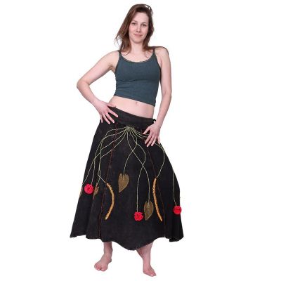 Long embroidered hippie skirt Gandhali Nepal
