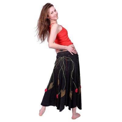 Long embroidered hippie skirt Gandhali Nepal