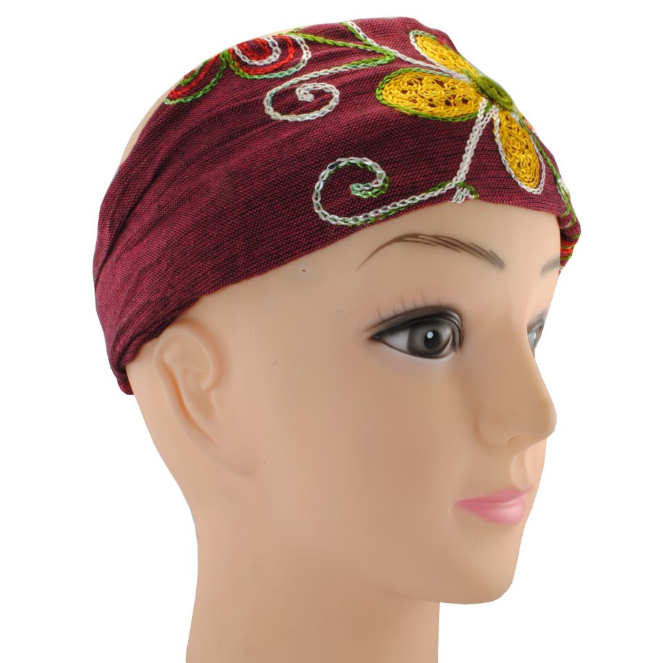 Headband Kilau Anggur Nepal