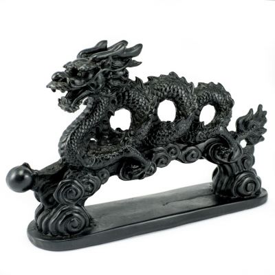 Resin statuette Chinese Dragon - medium size