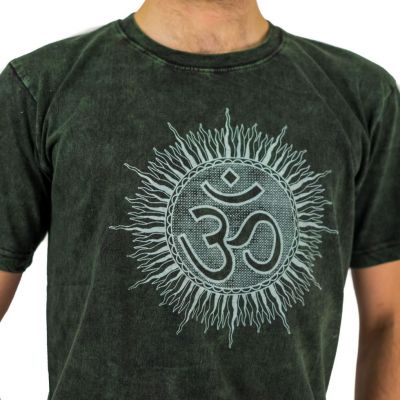 T-shirt Om Senang Green Nepal