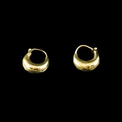 Brass earrings Thoda Nisha
