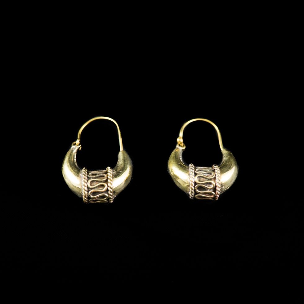 Brass earrings Thoda Praacheen India