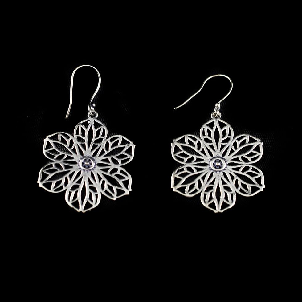 German silver earrings Uttamaansh India