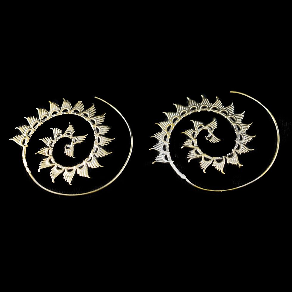 Brass earrings Vaaj India