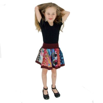 Children's skirt Karishma Burgundy