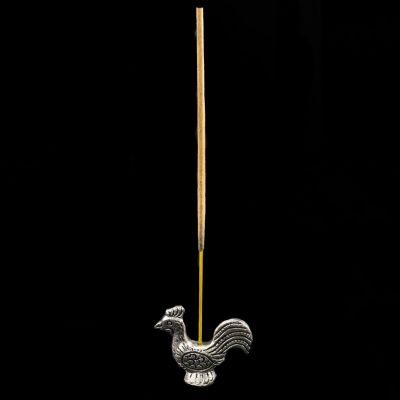 Metal incense holder Rooster 2 India