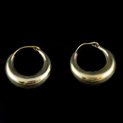 Brass earrings Bada Nisha