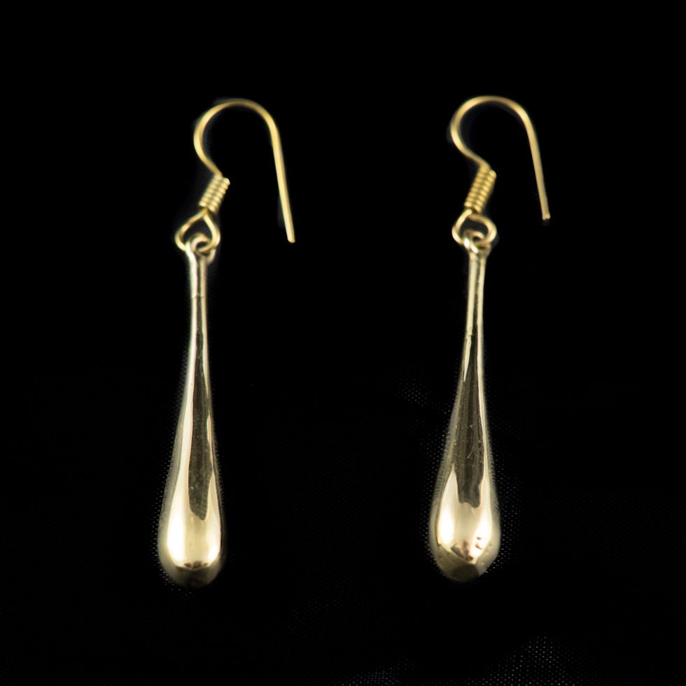 Brass earrings Kashvi India