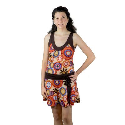 Ethno dress with mandalas Yanisa Kosum | UNISIZE (equals S/M)