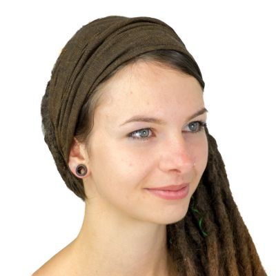 Brown headband