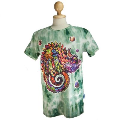 Men's tie-dye t-shirt Sure Chameleon Green | M, XL, XXL