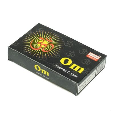 Incense cones Darshan Om | Packet of 10 cones, Box of 12 packets for the price of 10