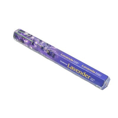 Incense Darshan Lavender | Box of 6 packets for the price of 5, Packet 20 sticks