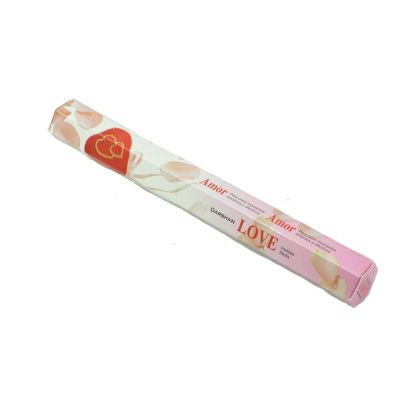 Incense Darshan Love | Packet 20 sticks, Box of 6 packets for the price of 5