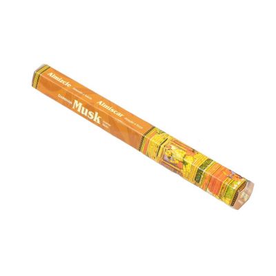 Incense Darshan Musk | Packet 20 sticks, Box of 6 packets for the price of 5