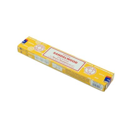 Incense Satya Sandalwood | Packet 15 g, Box of 12 packets for the price of 10