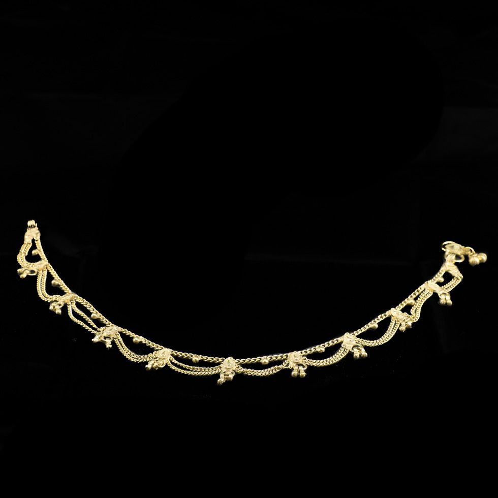 Brass anklet Grishma India