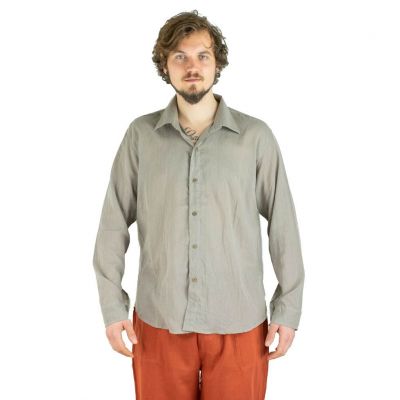 Men's shirt with long sleeves Tombol Grey | S, M, L, XL, XXXL