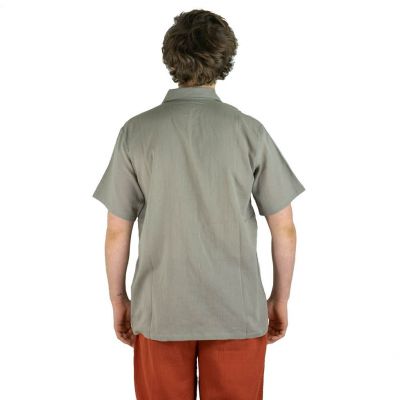 Men's shirt with short sleeves Jujur Grey Thailand