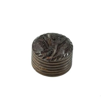 Carved grinder Cobra - small India