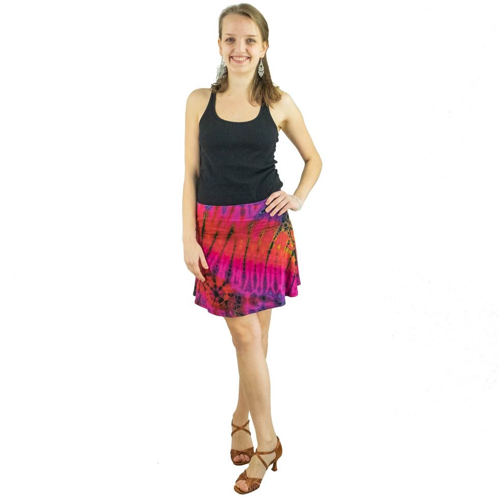 Tie-dye mini skirt Gamon Manisan Thailand