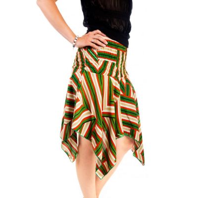 Pointed skirt with elastic waist Malai Setrip Thailand