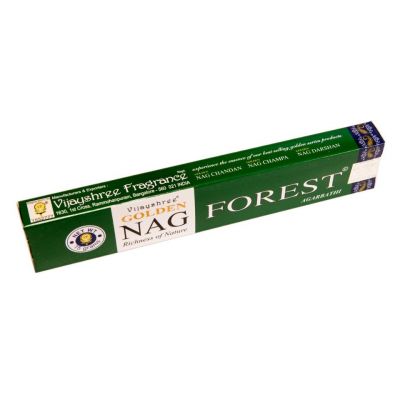 Incense Golden Nag Forest | Packet 15 g, Box of 12 packets for the price of 10
