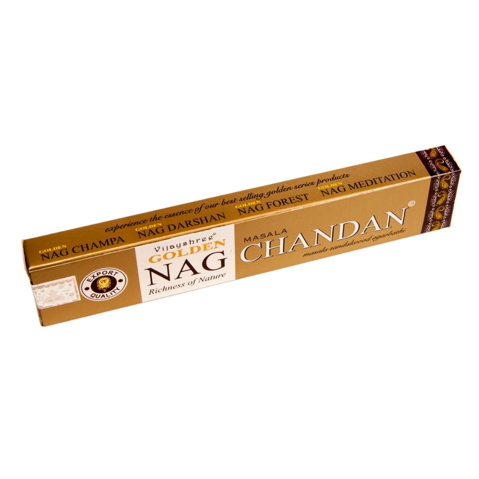 Incense Golden Nag Masala Chandan India
