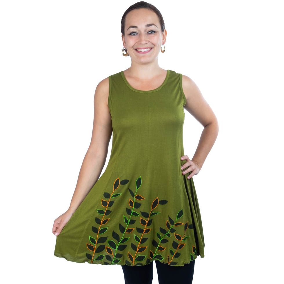 Ethnic dress Gopala Green Nepal