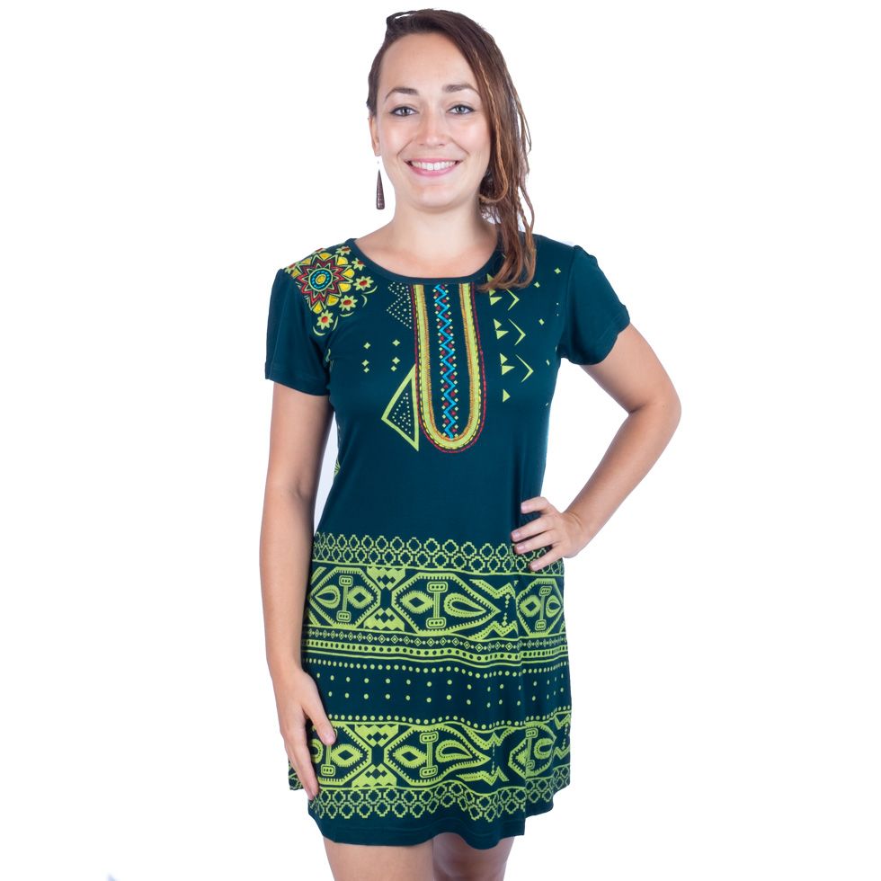 Dress / Tunic Top Chipahua Green