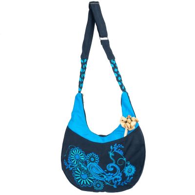 Oriental handbag with flowers Bunga Amati