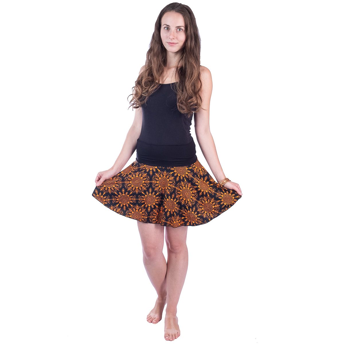Round mini skirt Lutut Rika Thailand