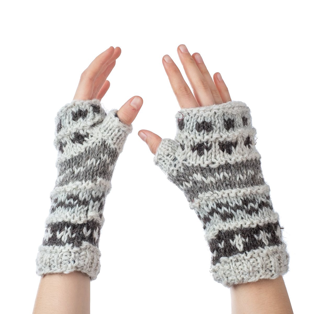 Woolen fingerless gloves Sandip Snowstorm Nepal