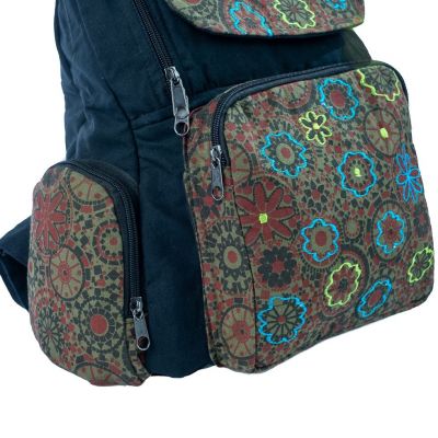 Ethno backpack Pathik Khaki