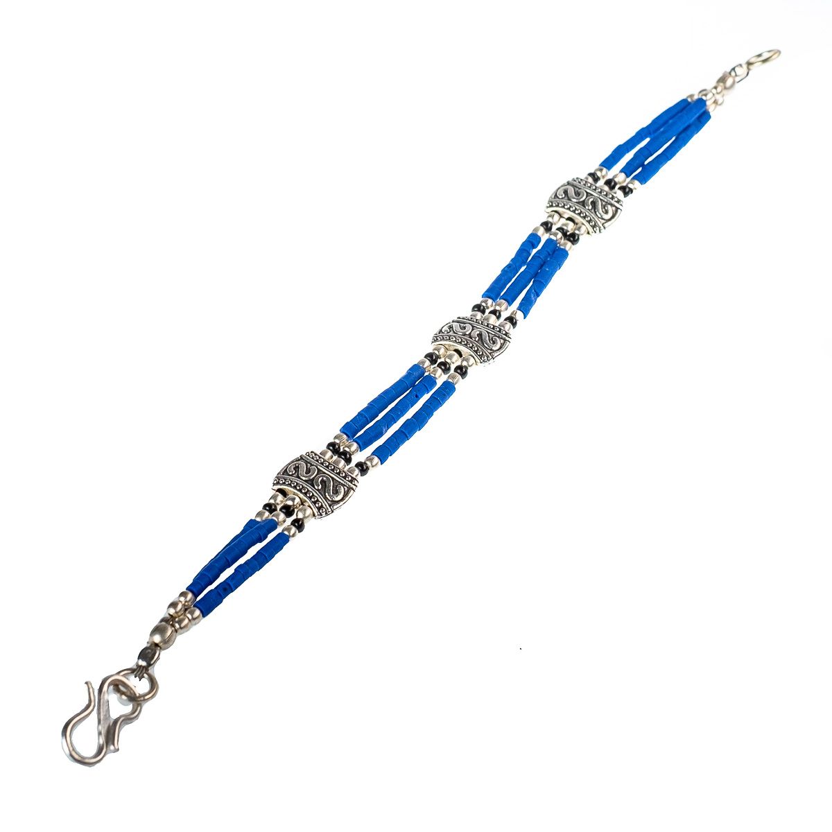 Bead bracelet Ratul Blue Nepal