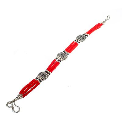 Bead bracelet Ratul Red