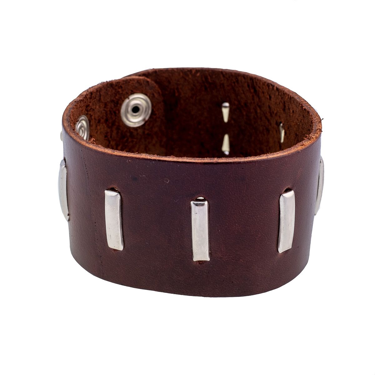 Leather bracelet Igwe Brown
