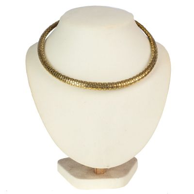 Brass necklace Eleonore