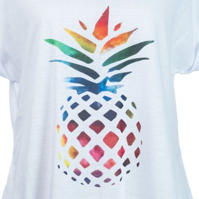 Women's t-shirt with short sleeves Darika Pineapple Thailand