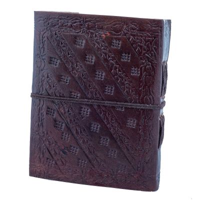 Leather notebook Camel India
