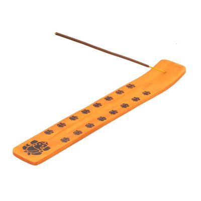 Wooden incense holder Ganesh – orange
