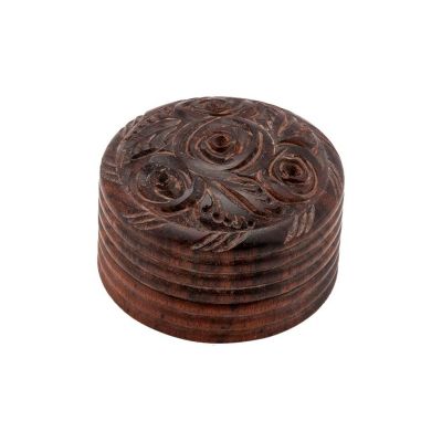 Carved grinder Rose India