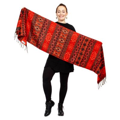 Acrylic scarf Manju Merah