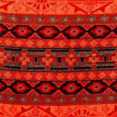 Acrylic scarf / plaid Adrika Merah India