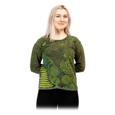 Ethnic top / blouse Ketana Hijau | S, M, L, XL, XXL